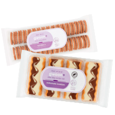 g'woon milkshake choco biscuits of hazelino's